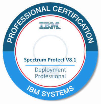 IBM Sectrum Protect v8.1 Deployment Professional